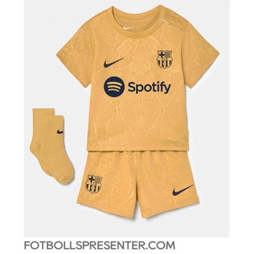 Barcelona Ousmane Dembele #7 Bortatröja Barn 2022-23 Kortärmad (+ korta byxor)